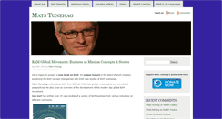 Desktop Screenshot of matstunehag.com