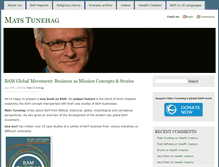 Tablet Screenshot of matstunehag.com